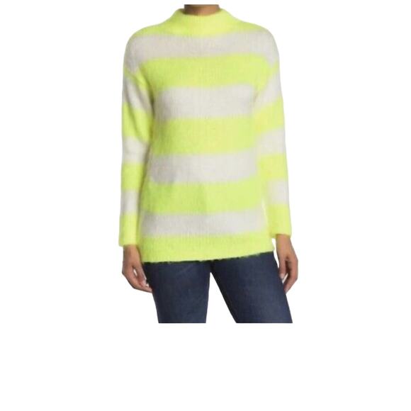 Nordstrom Abound Sweater Lime & Cream Size Large NWT - Picture 12 of 12